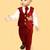 Maroon cotton velvet embroidered crown luxe shirt pants and coat for boys
