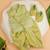 Pista green tissue plain malabar hues kurta with dhoti for boys