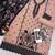 Faux georgette with embroidery sequence work semi-stitched pakistani suit