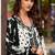 Faux georgette with embroidery sequence work semi-stitched pakistani suit