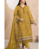 Heavy organza with boring embroidered sequence work semistitched pakistani suit