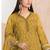 Heavy organza with boring embroidered sequence work semistitched pakistani suit