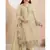 Heavy organza with boring embroidered sequin work semistitched pakistani suit