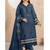 Heavy organza with boring embroidered sequence work semistitched pakistani suit