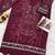 Heavy organza with boring embroidered sequence work semistitched pakistani suit