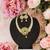 kundan pearl choker necklace set with earrings | traditional wedding jewelry for women & girls