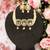 Bridal kundan pearl choker necklace set with earrings | traditional wedding jewelry for women & girls