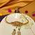 Dandiya dance design choker necklace set with earrings | antique gold-plated traditional garba jewlery |