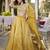 Golden embroidered Lehenga choli set