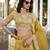 Golden embroidered Lehenga choli set