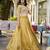 Golden embroidered Lehenga choli set