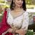Off-White Sequins and Thread Embroidery Vichitra Silk Lehenga choli