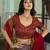 Multicolor Kashmiri Print With Foil Print tussar Silk Lehenga choli
