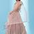 Light-Pink Sequins and Zari Embroidery Georgette lehenga choli