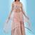 Light-Pink Sequins and Zari Embroidery Georgette lehenga choli