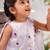 Lavender
 satin embroidered lavender
 frock for girls