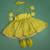 Pistah green tissue embroidered aaradhya frock for girls