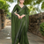 Mahedi rangoli diamond embellishments saree