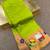parrot green banarasi silk blend saree with paithani weaved pallu and blouse