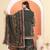 Green cotton printed  sharara set