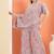 Pink  cotton embroidered  co ord set