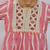 Pink  cotton plain  sharara set