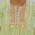 Green cotton plain  sharara set