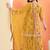 Yellow  cotton printed  sharara set