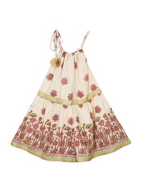 White cotton printed  co ord set 4