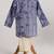 Blue  cotton embroidered  kurta pyjama