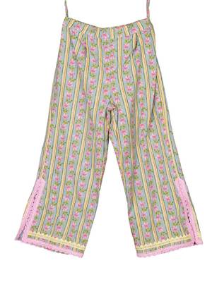 Blue  cotton printed  kurta set 3