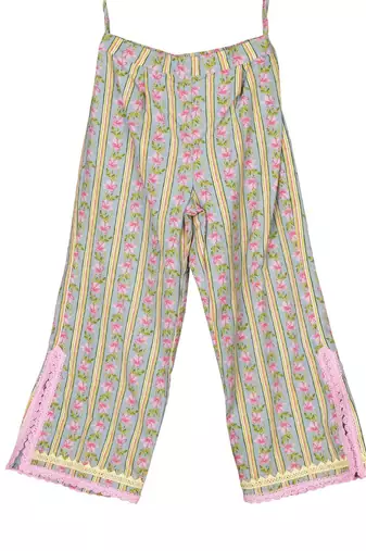 Blue  cotton printed  kurta set