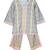Blue  cotton printed  kurta set