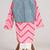 Pink  cotton plain  kurta jacket set