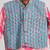 Pink  cotton plain  kurta jacket set