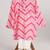 Pink  cotton plain  kurta jacket set