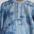 Blue  cotton embroidered  kurta pyjama
