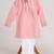 Pink  cotton plain  kurta pyjama
