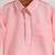 Pink  cotton plain  kurta pyjama