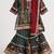 Green cotton printed  sharara set