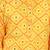 Boys cotton bandhani print kurta & pyjama set - yellow