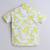 Yellow banana printed cotton blend co-ord set