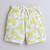 Yellow banana printed cotton blend co-ord set