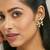 gold plated elegant kundan & green stone studded pearl drops studs