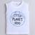 Grey alphabet printed cotton blend co-ord set