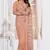 Diamond embroidered resham zari and zarkan work net classic saree in peach for ceremonial