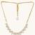 gold plated regal kudnan motifs matha patti cum necklace
