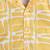 Yellow abstract printed cotton blend co-ord set