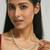 gold plated kundan studded matha patti cum necklace