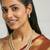 gold plated zircon studded enamel embellished dual layered necklace set